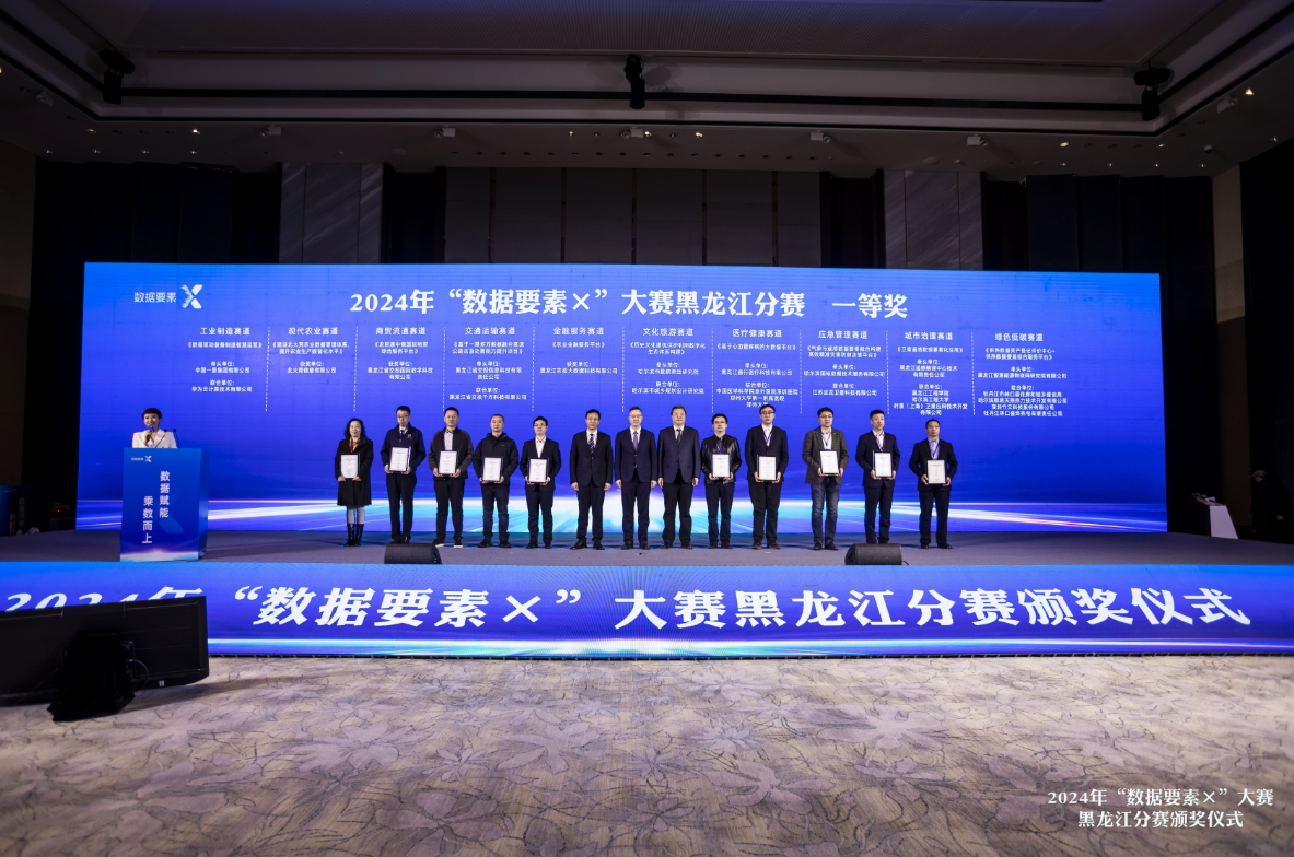 BambooCloud Wins First Prize in Heilongjiang "Data Elements ×" Competition!